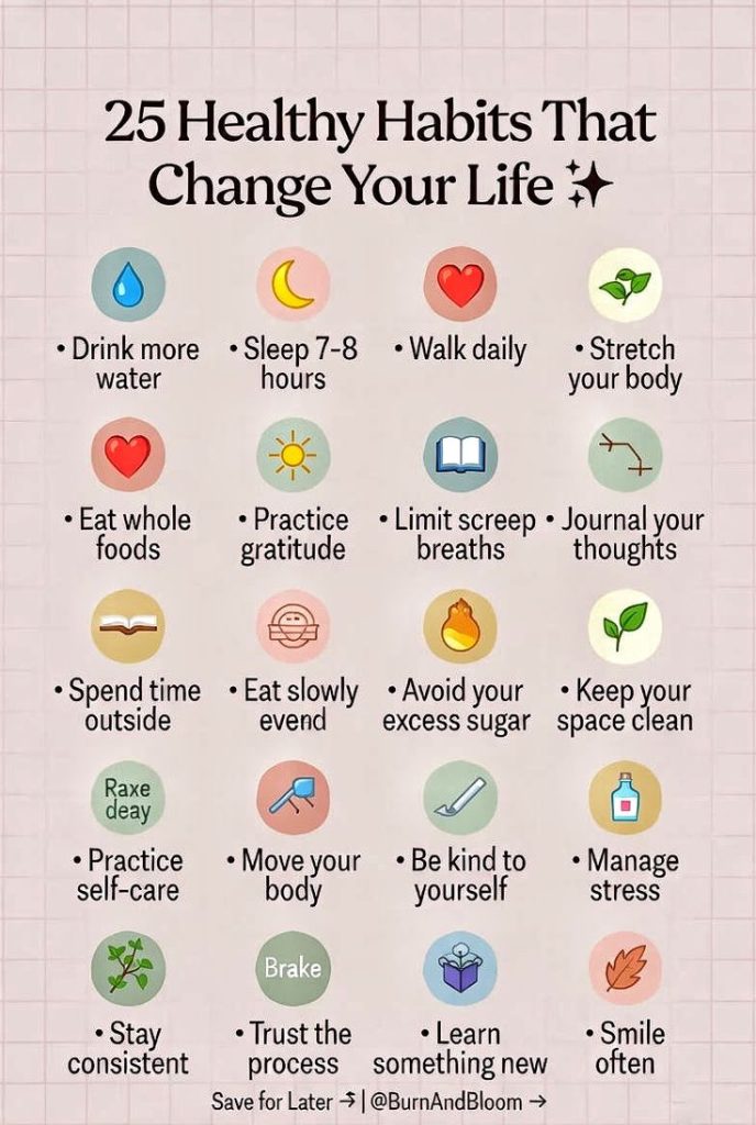 Healthy Daily Habits for Long-Term Wellness