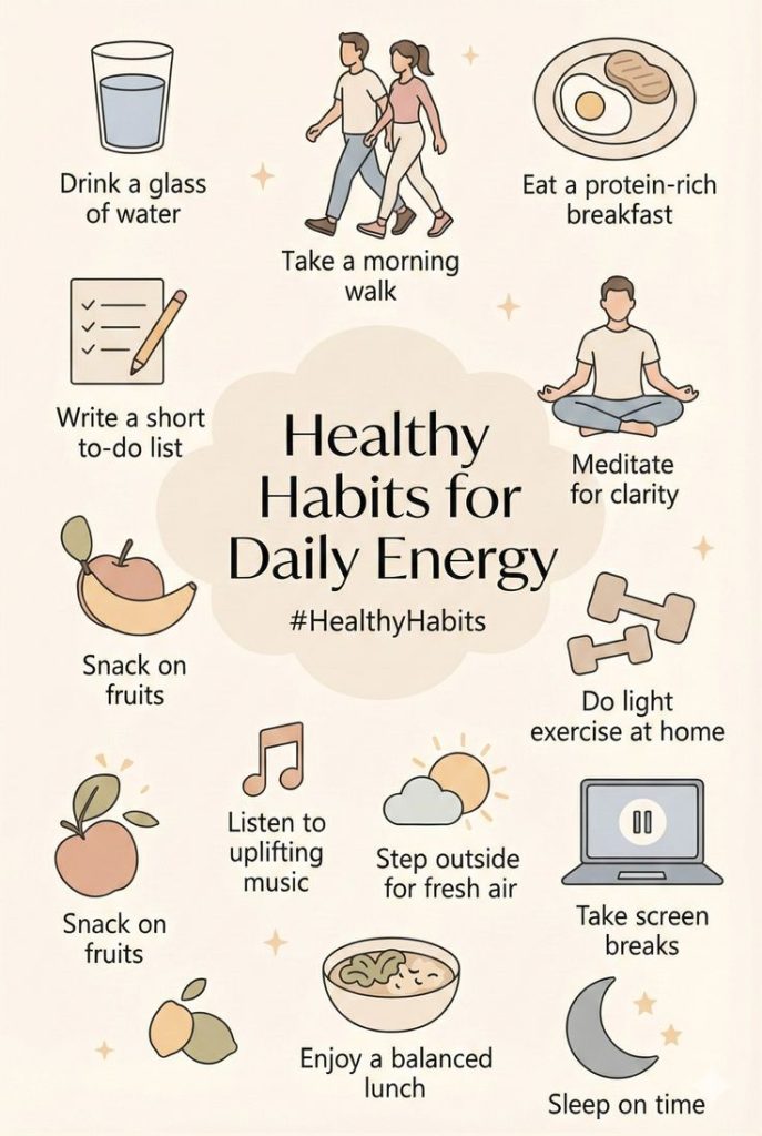Healthy Daily Habits for Long-Term Wellness