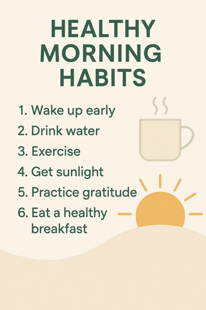 Morning vs Evening Routines