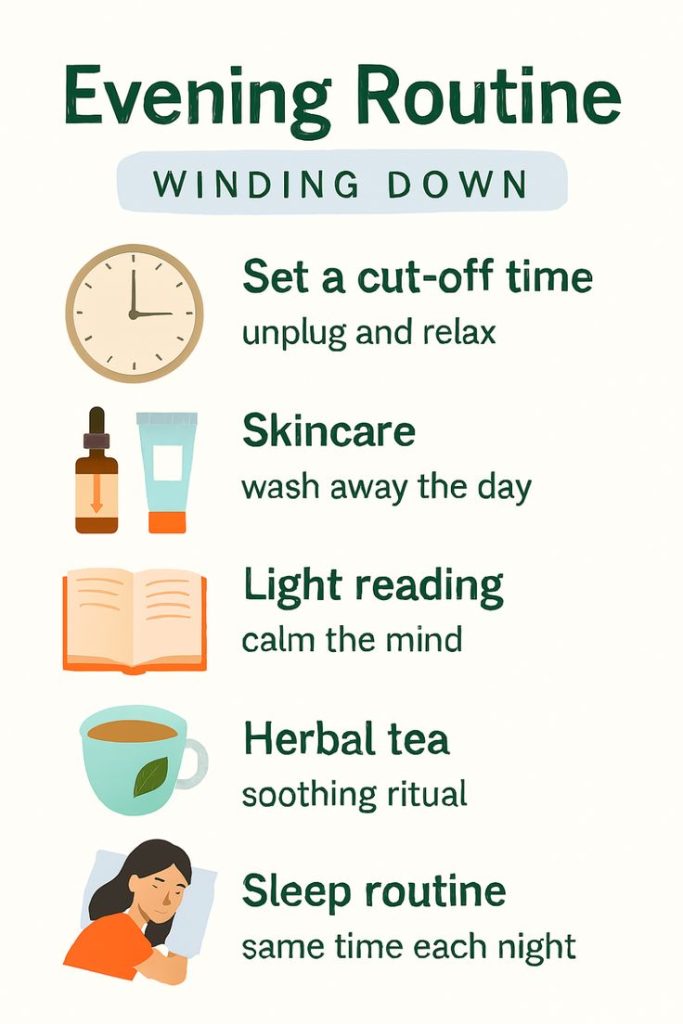 Morning vs Evening Routines