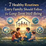 ย 7 Healthy Family Routines for Long-Term Well-Being ย 7 Healthy Family Routines for Long-Term Well-Being