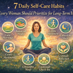 7 Daily Self-Care Habits Every Woman Should Prioritize for Long-Term Health 7 Daily Self-Care Habits Every Woman Should Prioritize for Long-Term Health