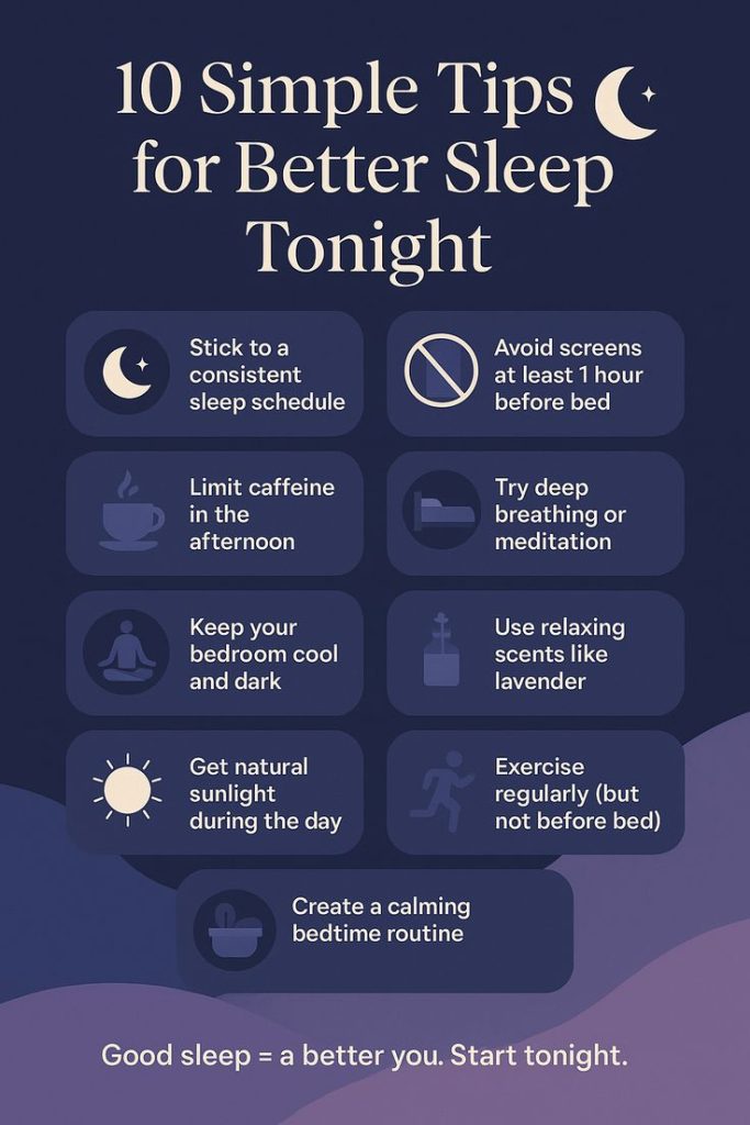 Improve Sleep Quality Naturally with 10 Evening Habits