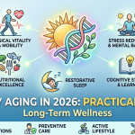 Healthy Aging in 2026: Practical Habits for Long-Term Wellness Healthy Aging in 2026